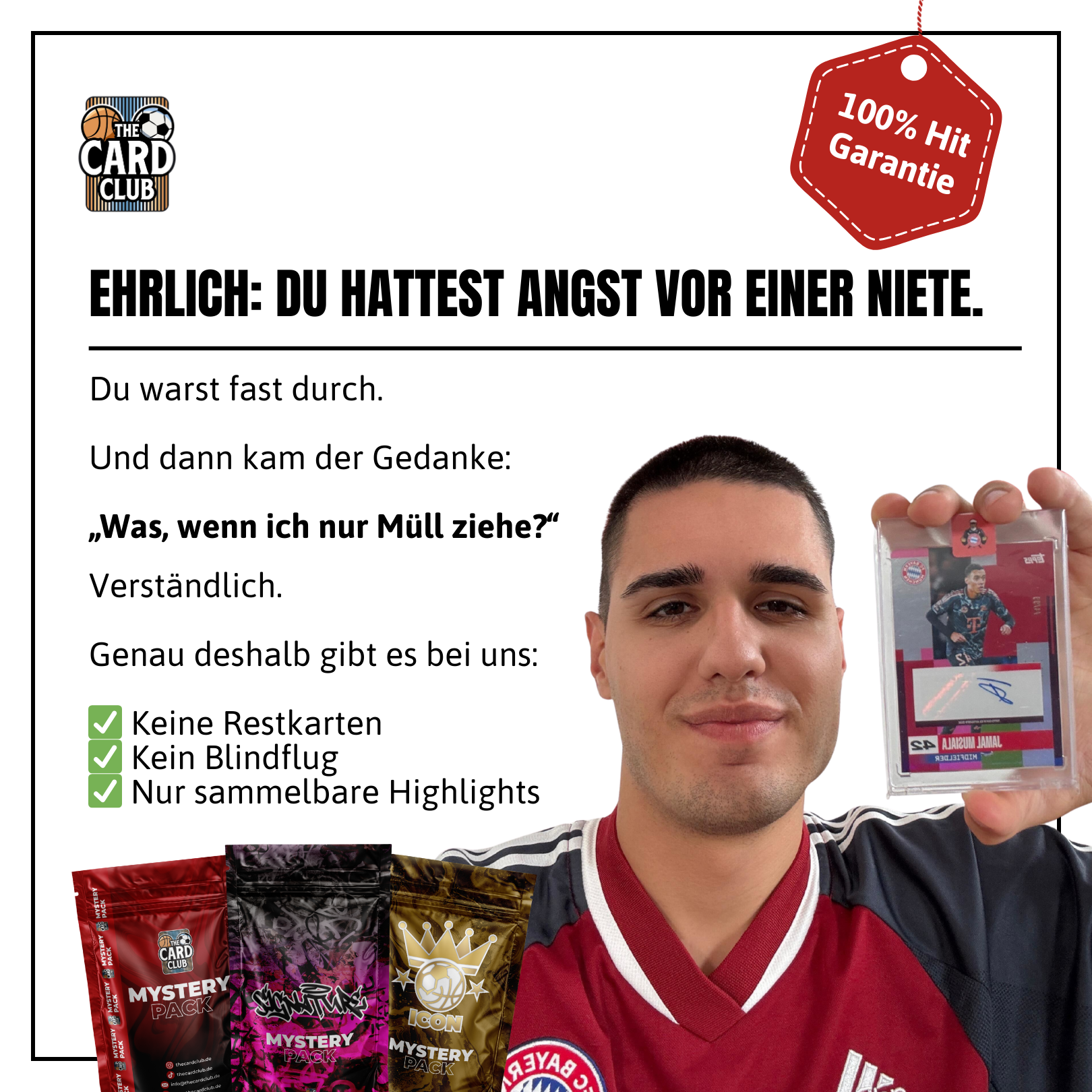 3 garantierte Hits. 70 € sparen. Dein perfekter Start.