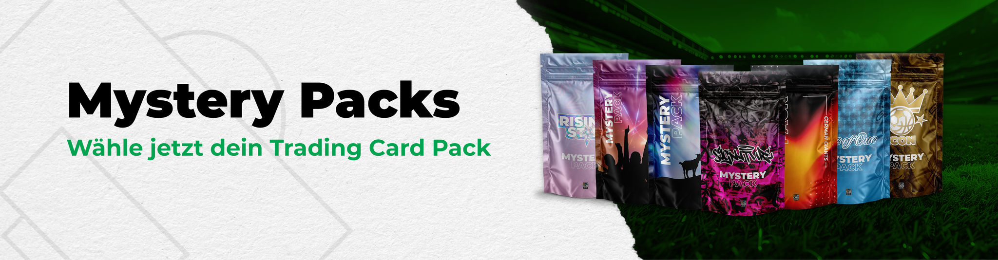 Fußball & Basketball Karten mit Mystery Packs & originale Autogramme!