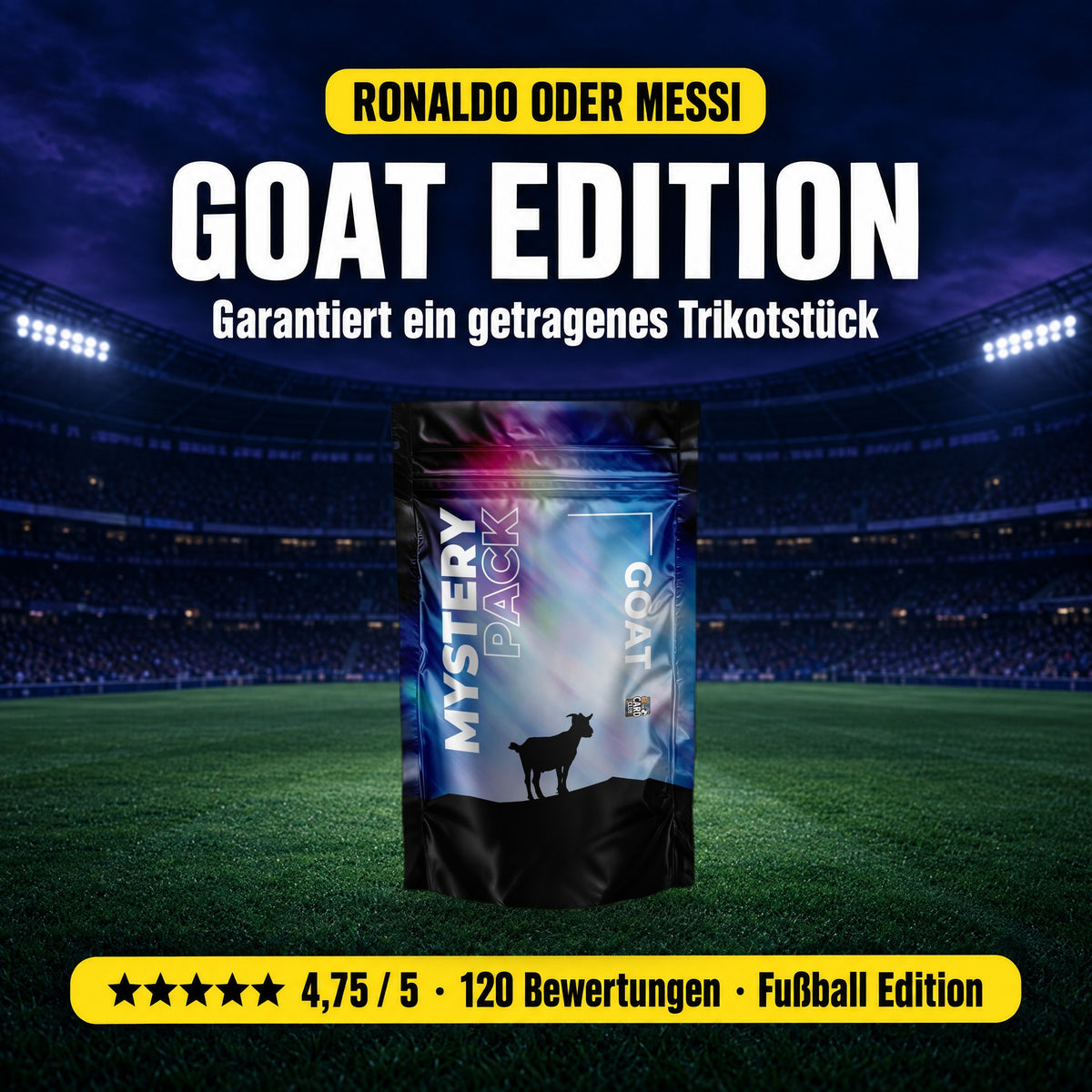 GOAT Edition Fußball: garantierter Hit, 4,75 von 5 Sternen
