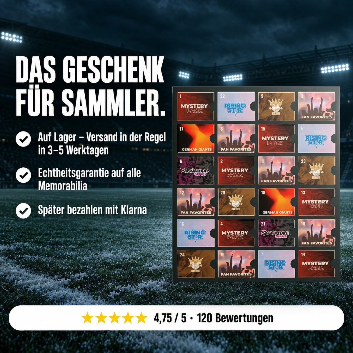 Adventskalender: Das Geschenk für Sammler