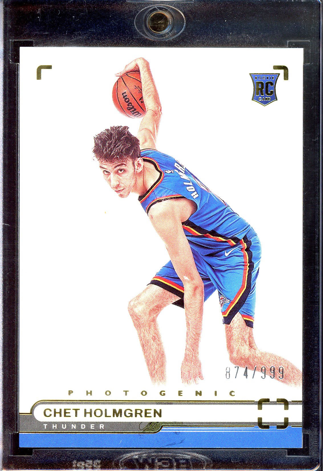 Chet Holmgren - Limitiert auf 999 - 2022-23 Panini Photogenic