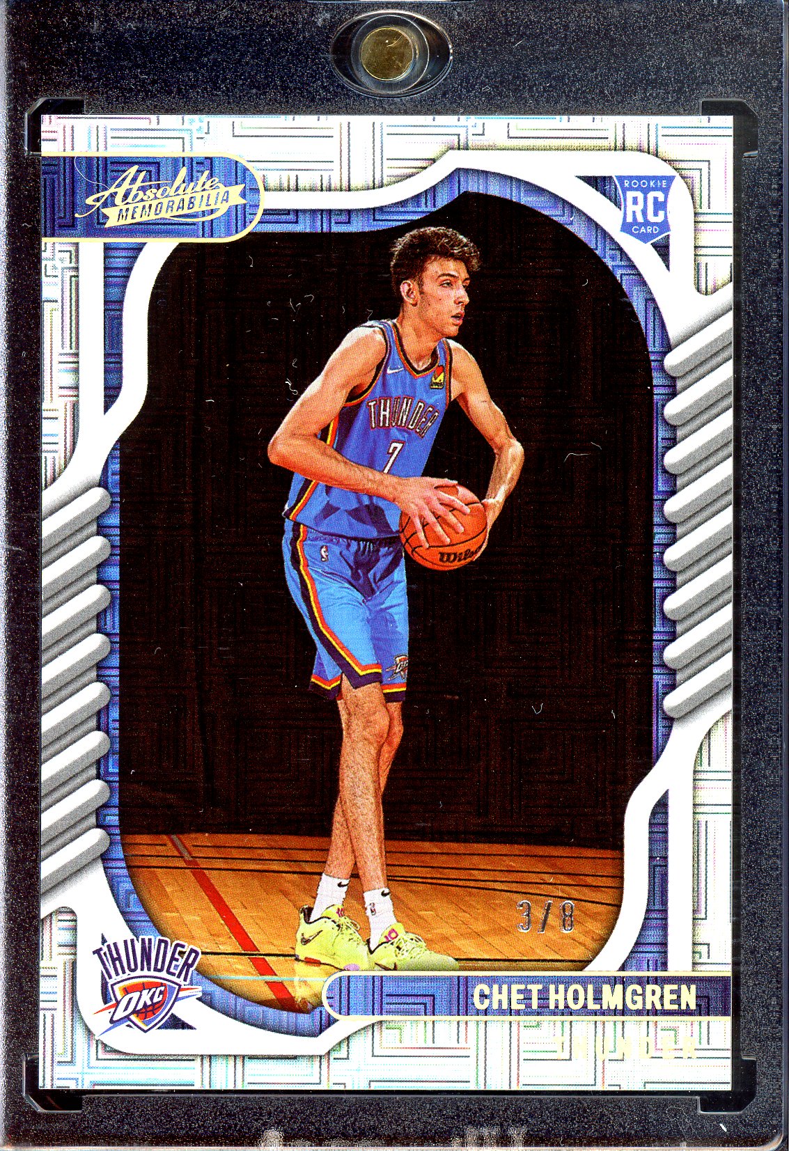 Chet Holmgren - Limitiert auf 8 - 2022-23 Panini Chronicles Absolute Memorabilia Rookie