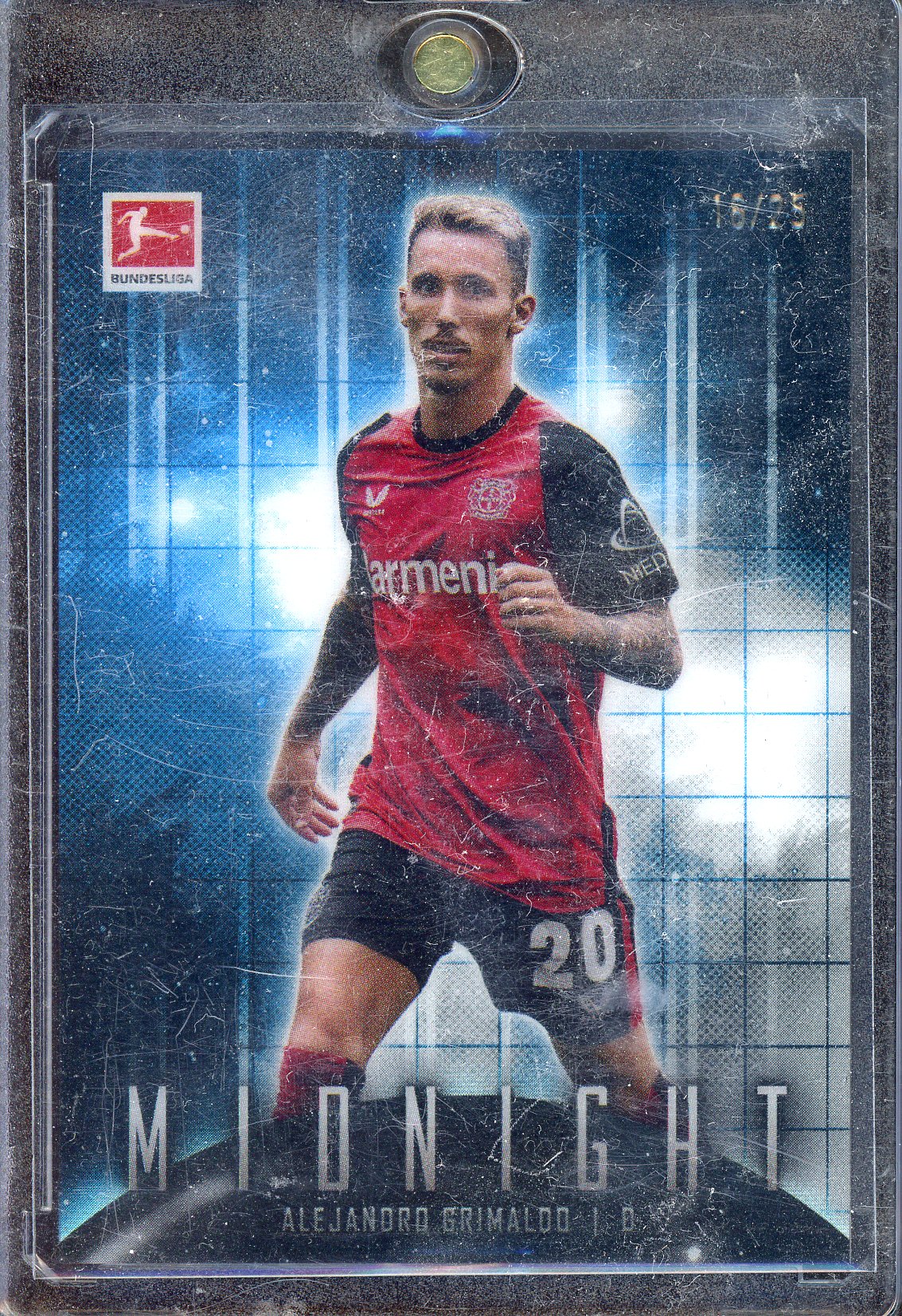 Alejandro Grimaldo - Limitiert auf 25 - 2025 Topps Midnight
