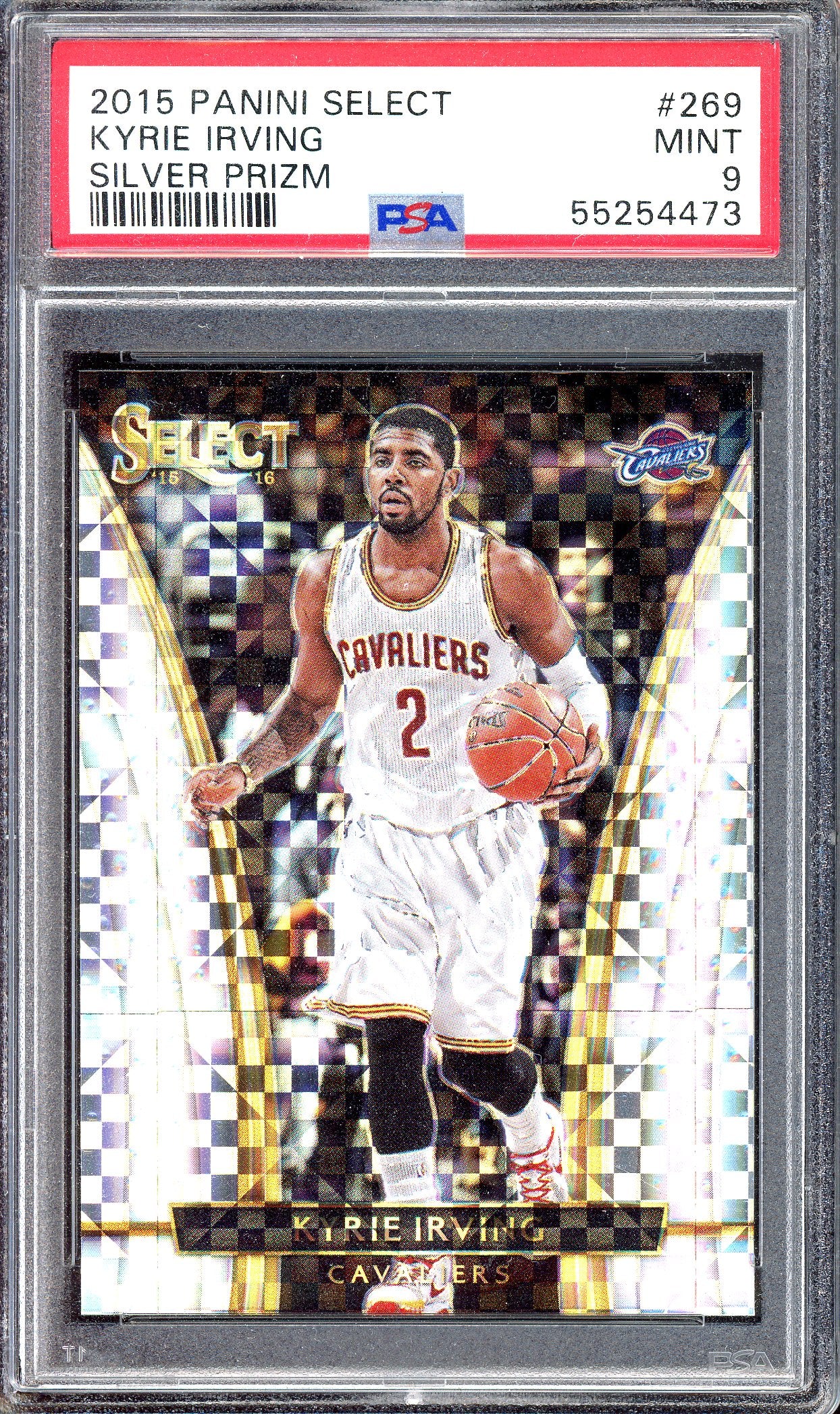 Kyrie Irving - Silver PSA 9 -2015 Panini Select