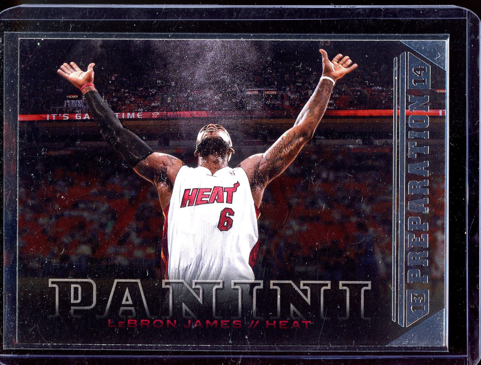 LeBron James Preparations - 2013-14 Panini NBA Hoops