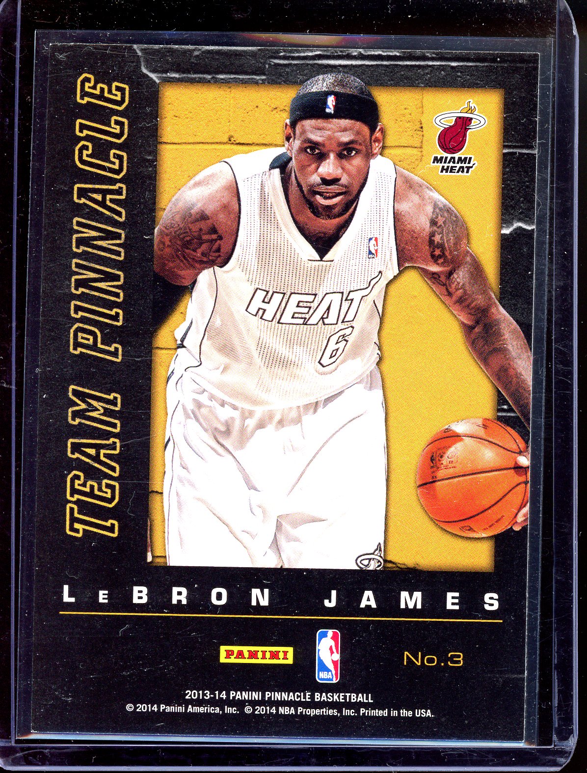 Kobe Bryant & LeBron James - 2013-14 Panini Team Pinnacle
