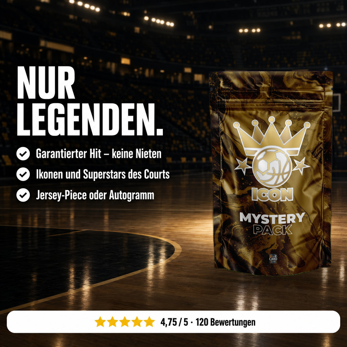 ICON Mystery Pack Basketball: Vorteile auf einen Blick