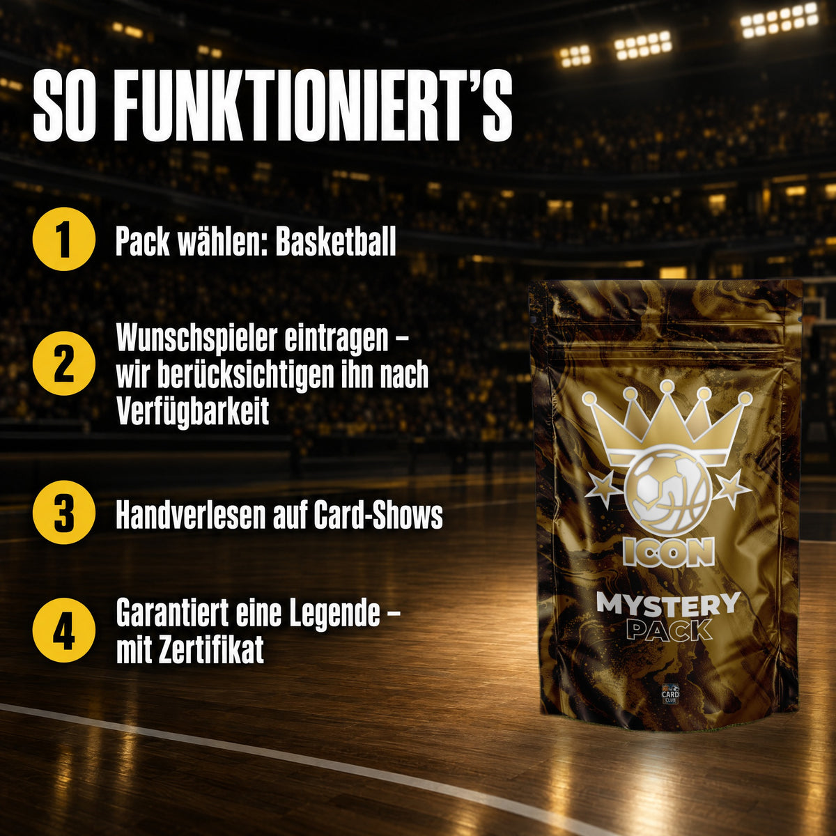 ICON Mystery Pack Basketball: So funktioniert's