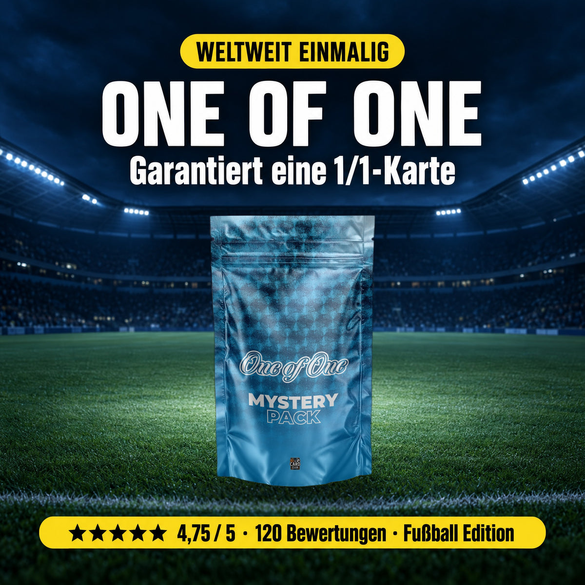 One of One Fußball: garantierter Hit, 4,75 von 5 Sternen