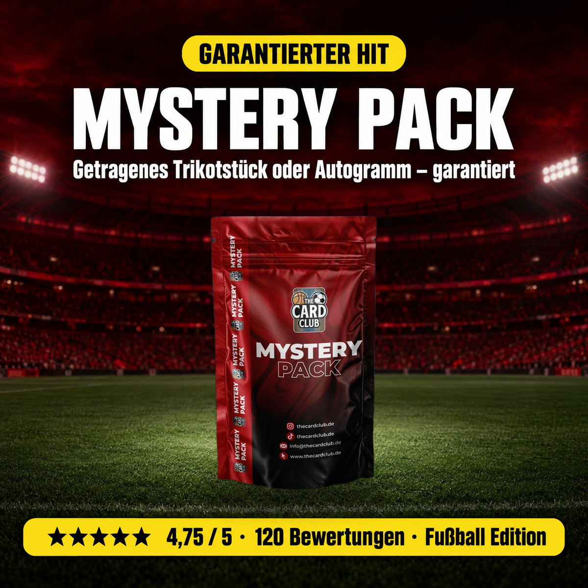 Mystery Pack Fußball: garantierter Hit, 4,75 von 5 Sternen