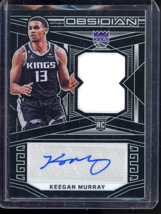 Keegan Murray Autogrammkarte - Limitiert auf 99 I 2022-23 Panini Obsidian RPA