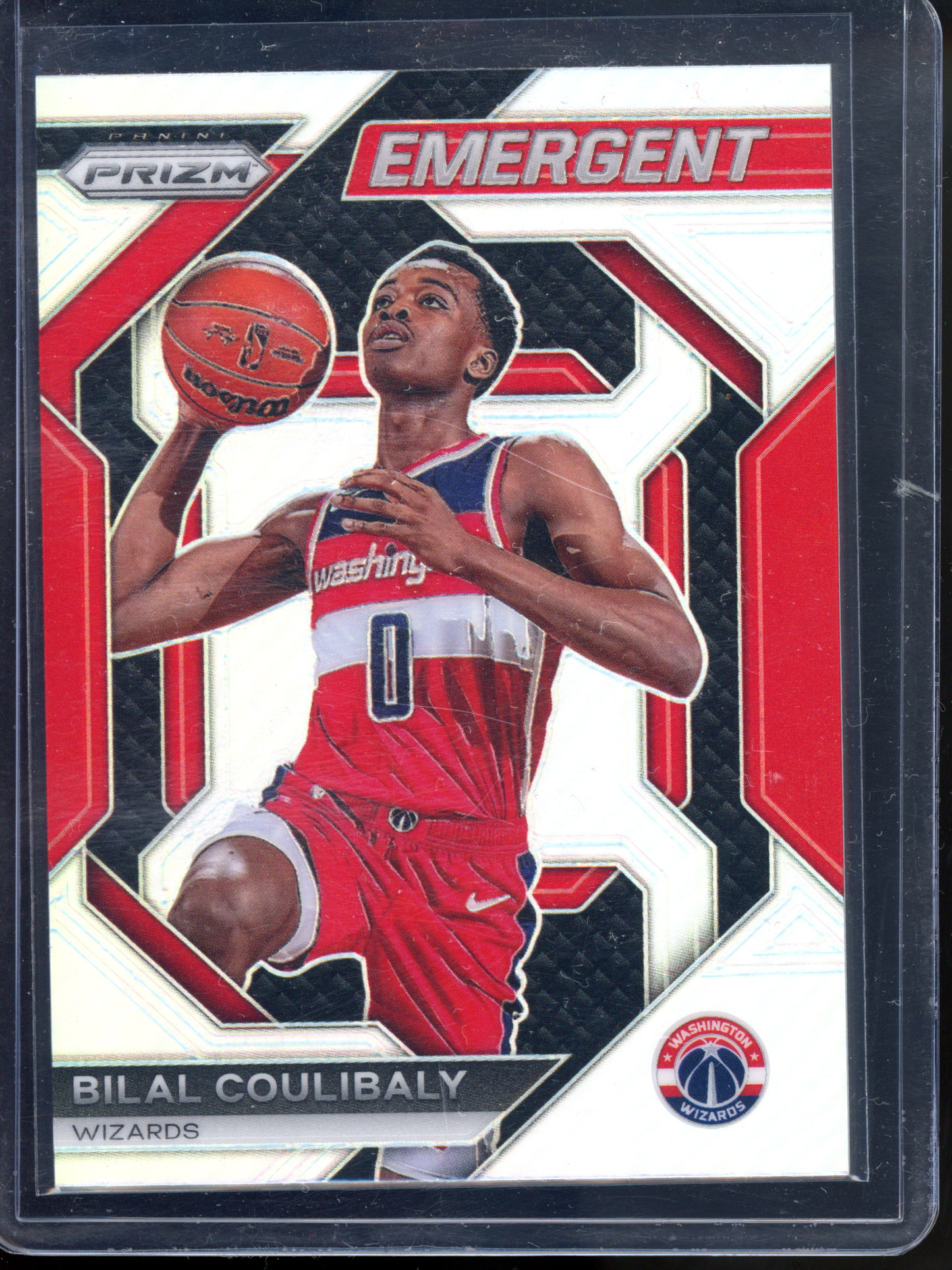 Bilal Coulibaly Rookie Karte - Silver Emergent Prizm