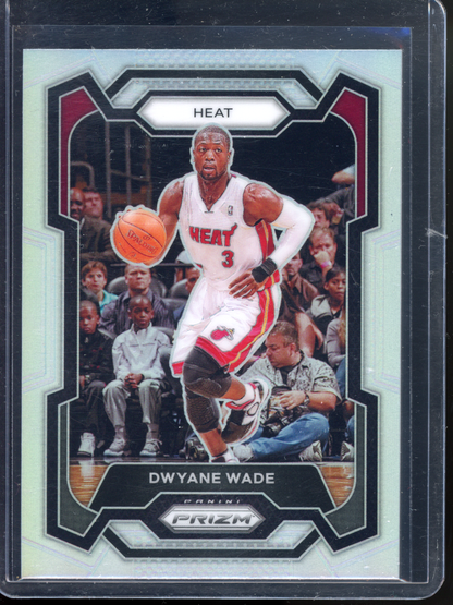 Dwyane Wade Silver Prizm I 2023-24 Panini