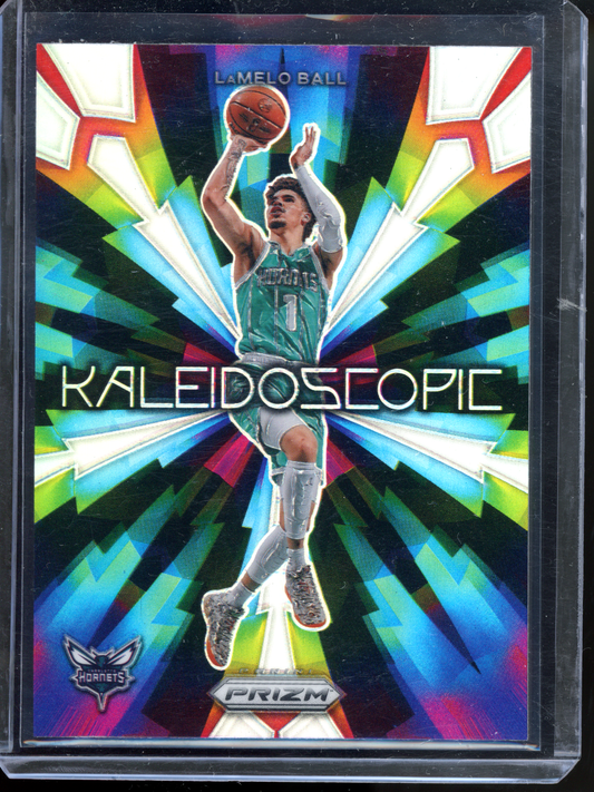 LaMelo Ball Kaleidoscopic Silver I 2023-24 Panini Prizm