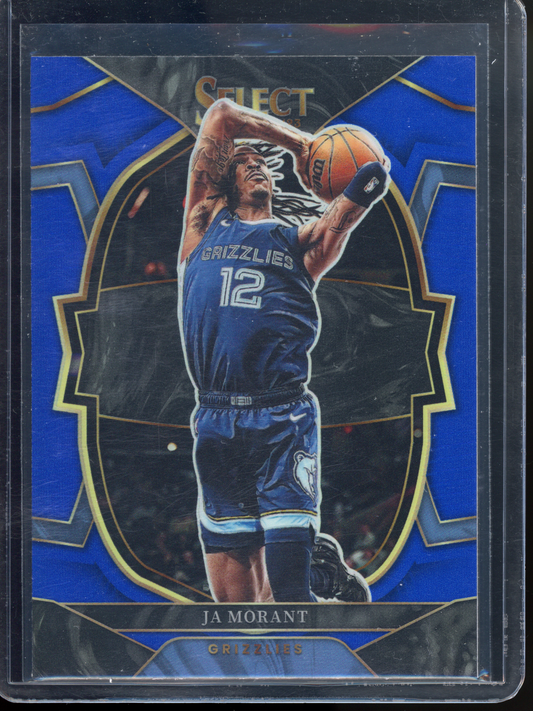 Ja Morant Concourse Blue I 2022-23 Panini Select