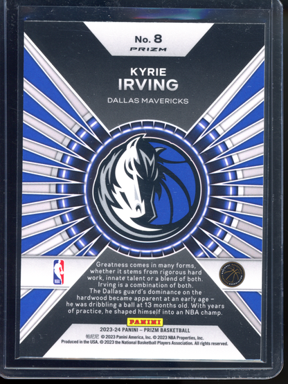 Kyrie Irving Dominance Silver I 2023-24 Panini Prizm