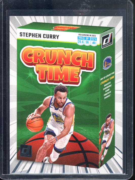 Stephen Curry Crunch Time I 2023-24 Panini Donruss