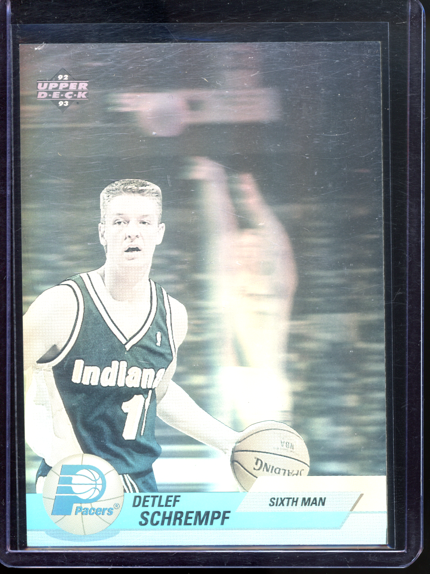 Detlef Schrempf Award Winners I Mit 3D und Holo Effekt I 1992-93 Upper Deck