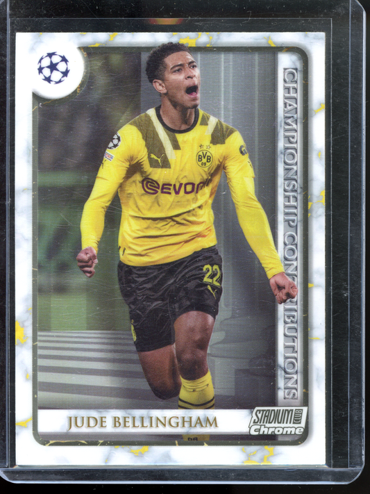 Jude Bellingham Championship Contributions I 2022-23 Topps Stadium Club Chrome UCC