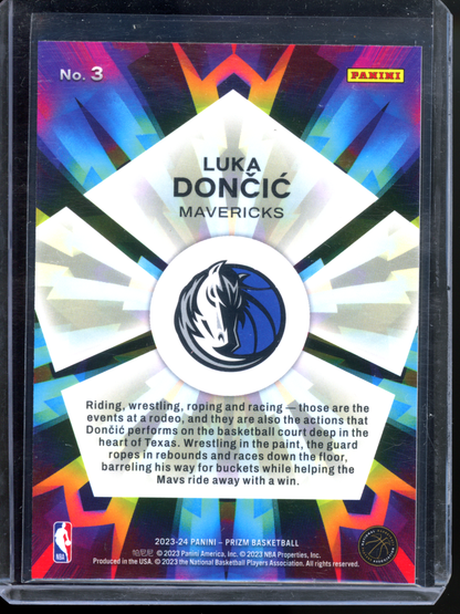 Luka Doncic Kaleidoscopic I 2023-24 Panini Prizm