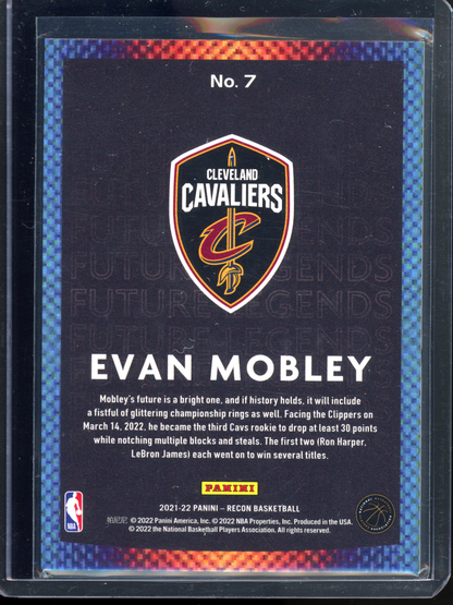 Evan Mobley Future Legends I 2021-22 Panini Recon