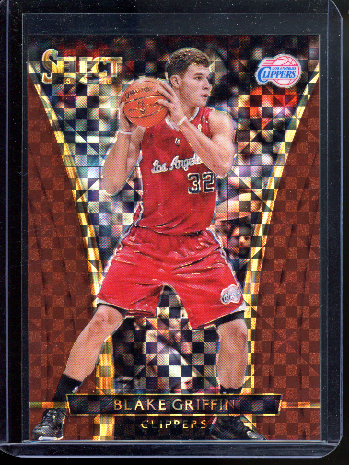 Blake Griffin Courtside Copper - Limitiert auf 49 I 2015-16 Panini Select Prizm