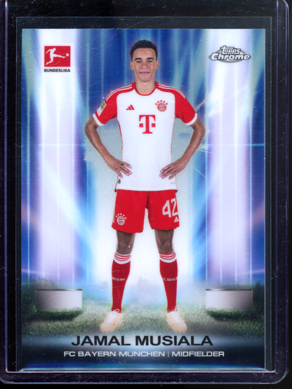 Jamal Musiala Ultrabeam I 2023-24 Topps Chrome Bundesliga