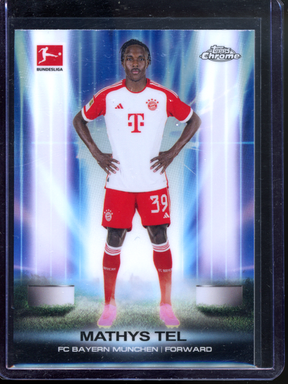 Mathys Tel Ultrabeam I 2023-24 Topps Chrome Bundesliga