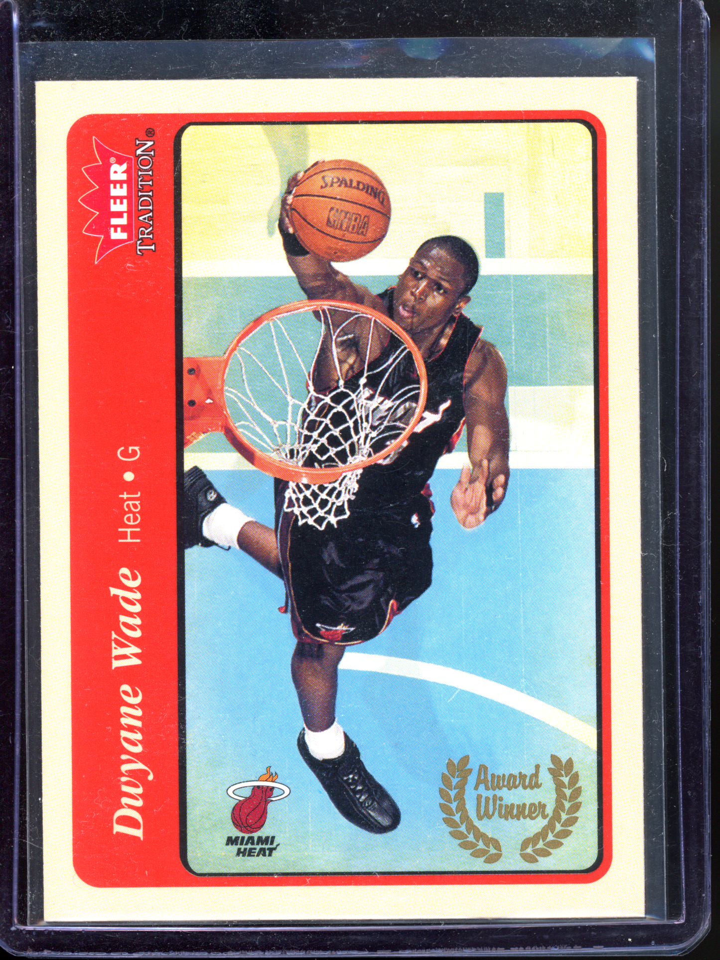 Dwyane Wade Award Winner I 2004-05 Fleer Tradition