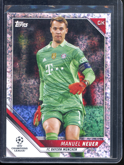 Manuel Neuer White Sparkle I 2021-22 Chrome UEFA Champions League