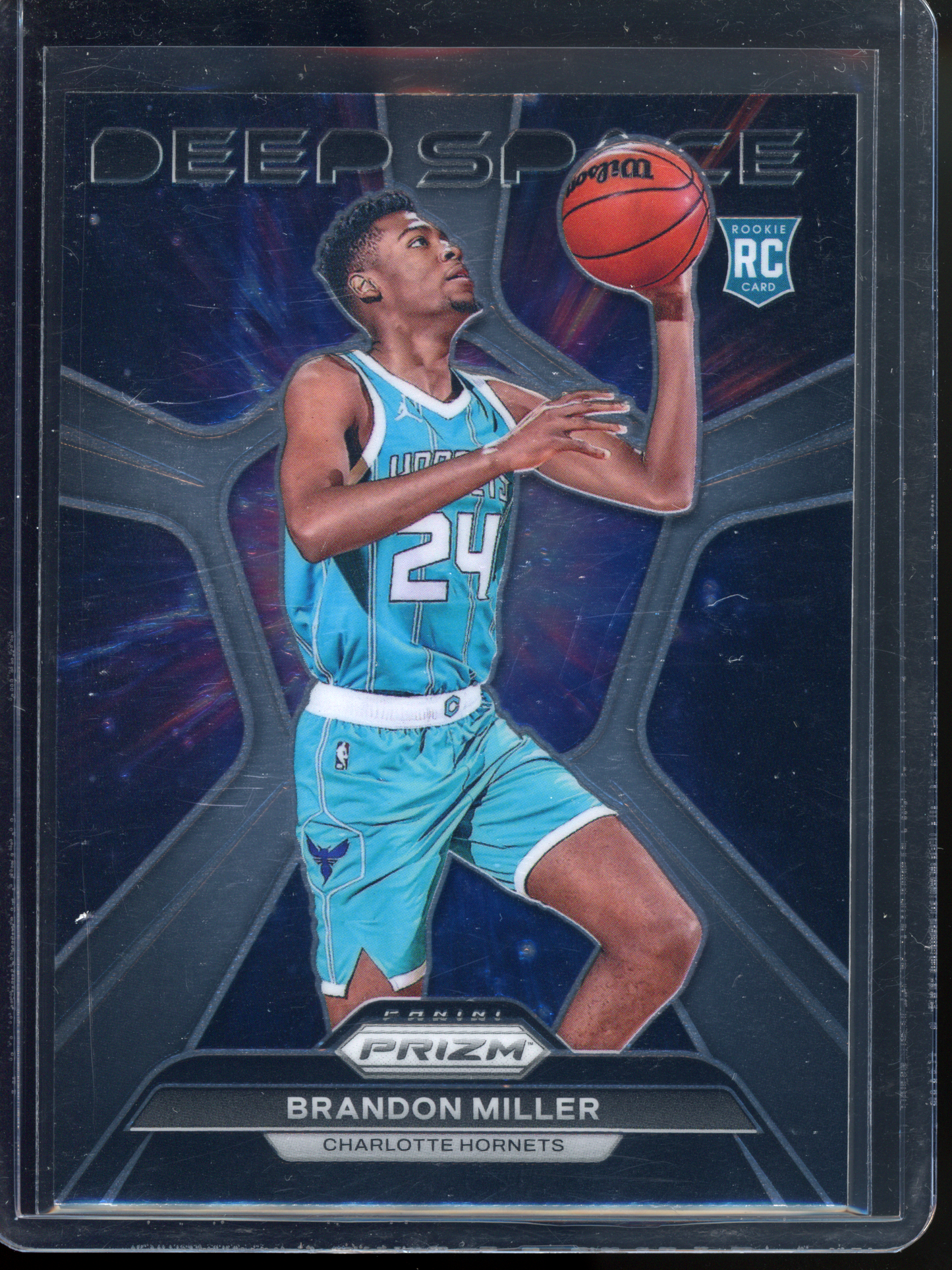 Brandon Miller Deep Space Rookie Karte I 2023-24 Panini Prizm