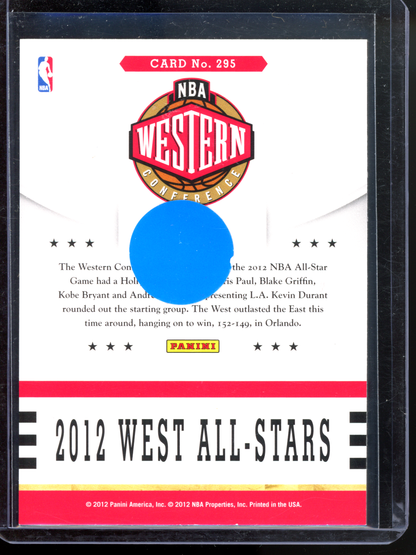 2012 West All-Stars mit Dirk Nowitzki & Kobe Bryant & Russell Westbrook & co.