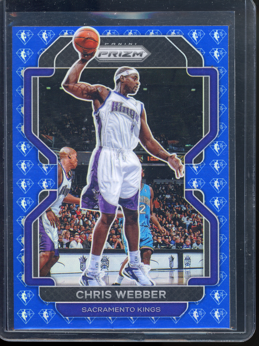 Chris Webber 75th Anniversary I 2021-22 Panini Prizm