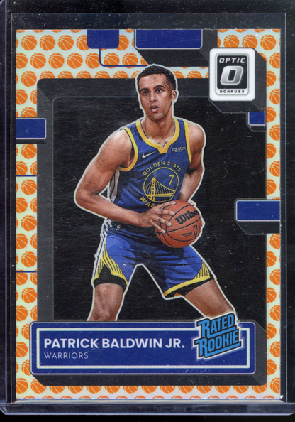 Patrick Baldwin Jr. Basketballs Prizm Rookie Karte I 2022-23 Donruss Optic