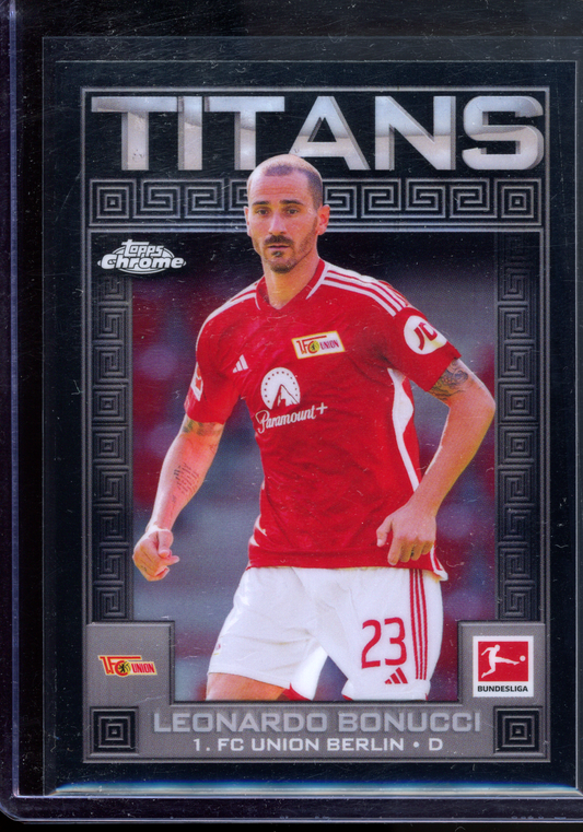 Leonardo Bonucci Titans I 2024 Topps Chrome Bundesliga