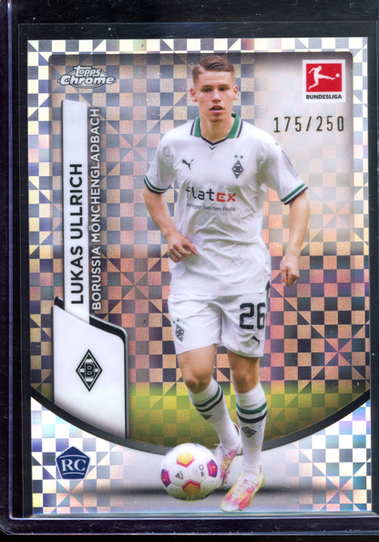 Lukas Ulrich Checkerboard Rookie - Limitiert auf 250 I 2024 Topps Chrome Bundesliga