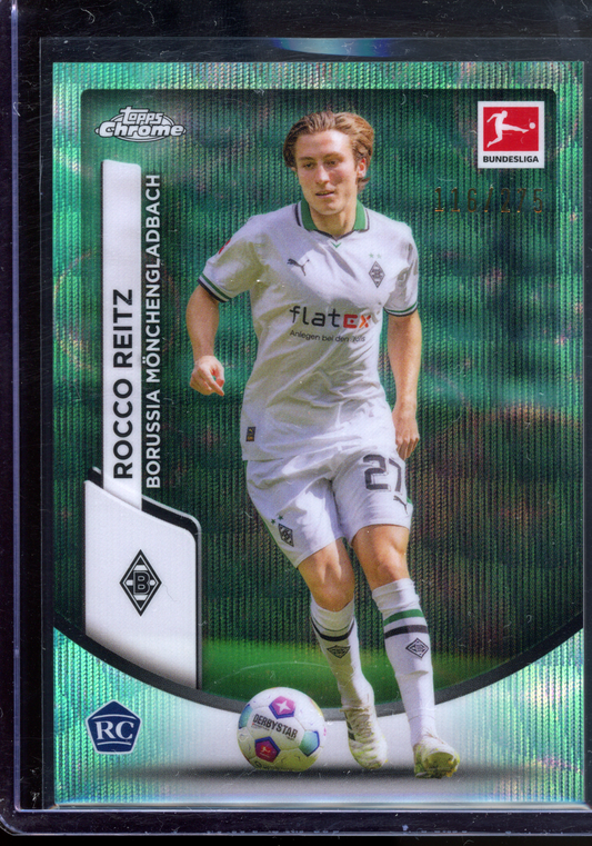 Rocco Reitz Green Rookie - Limitiert auf 275 I 2024 Topps Chrome Bundesliga