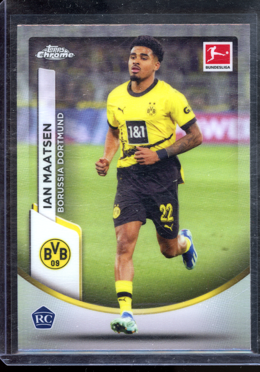 Ian Maatsen Rookie Karte I 2023-24 Topps Chrome Bundesliga