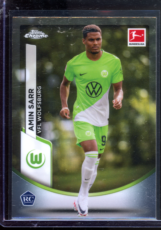 Amir Sarr Rookie Karte I 2023-24 Topps Chrome Bundesliga