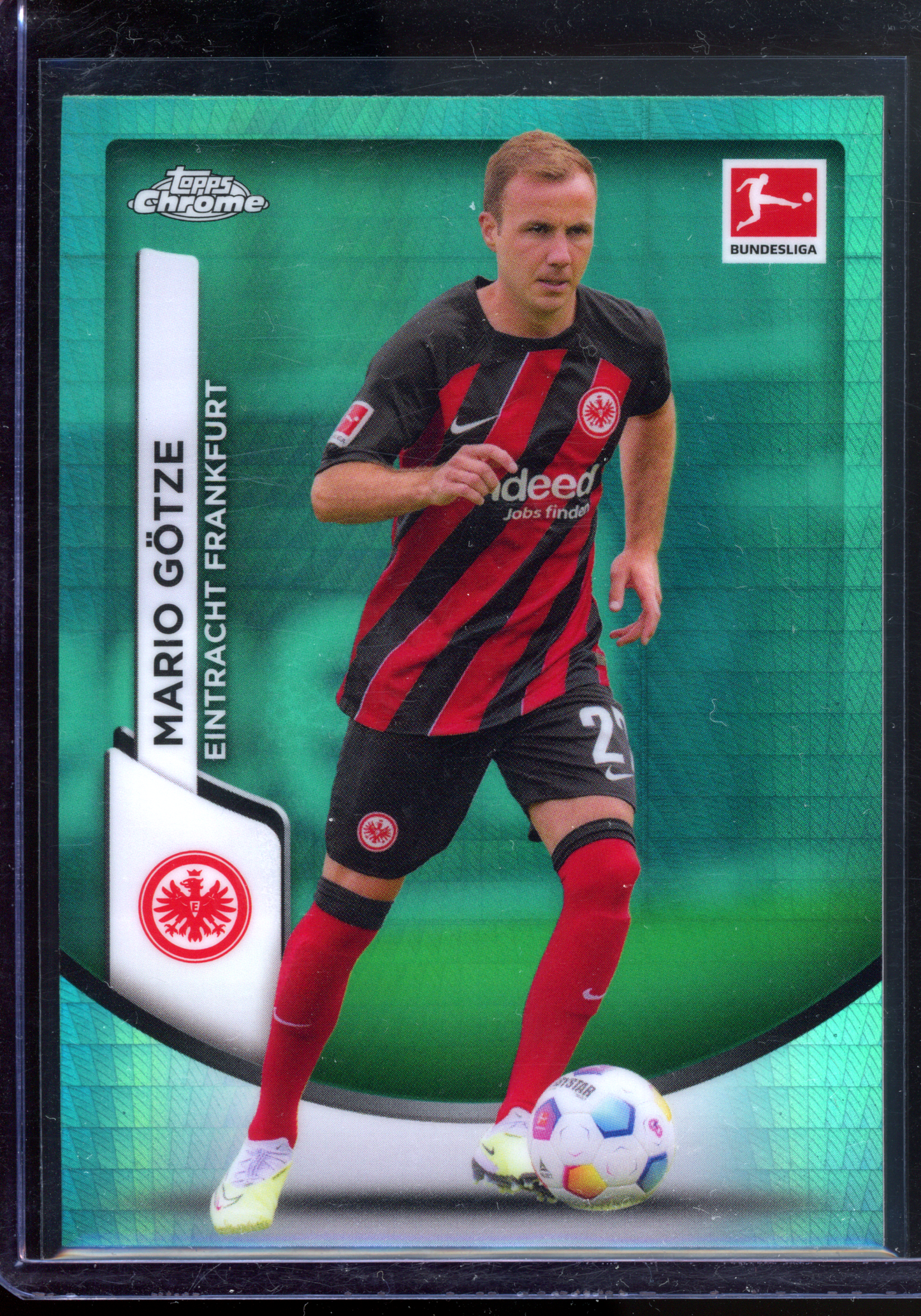 Mario Götze Green I 2023-24 Topps Chrome Bundesliga