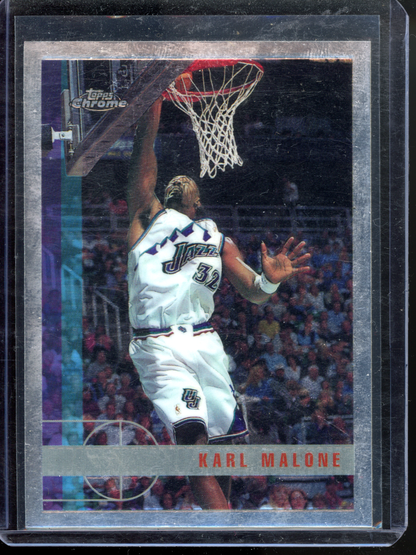 Karl Malone I 1997-98 Topps Chrome