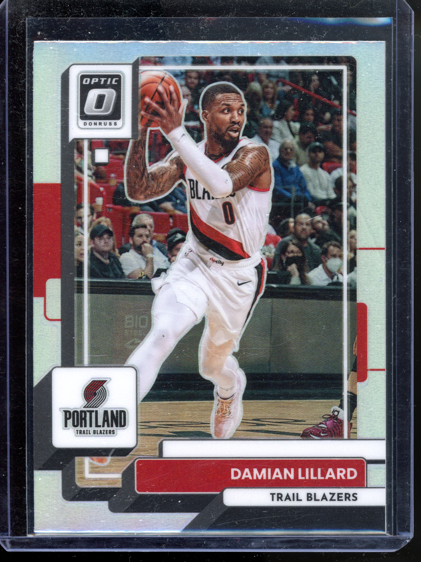 Damian Lillard Holo I 2022-23 Panini Donruss Optic