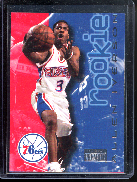 Allen Iverson Rookie Karte I 1996-97 Skybox Premium