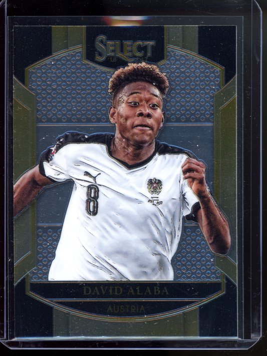 David Alaba Österreich I 2016-17 Panini Select