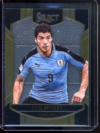 Luis Suarez Uruguay I 2016-17 Panini Select