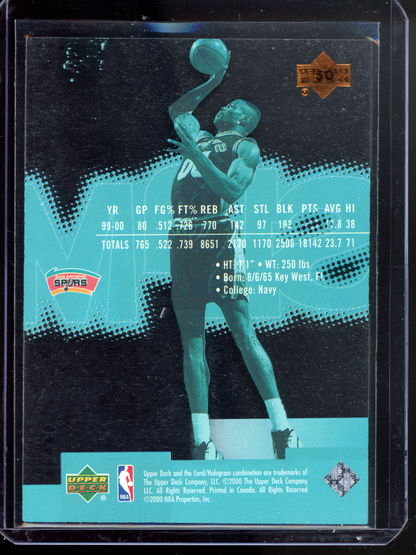 David Robinson Acetate Slam I 2000-01 Upper Deck