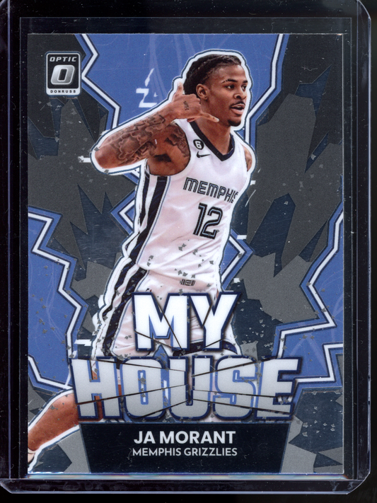 Ja Morant My House I 2022-23 Panini Donruss Optic