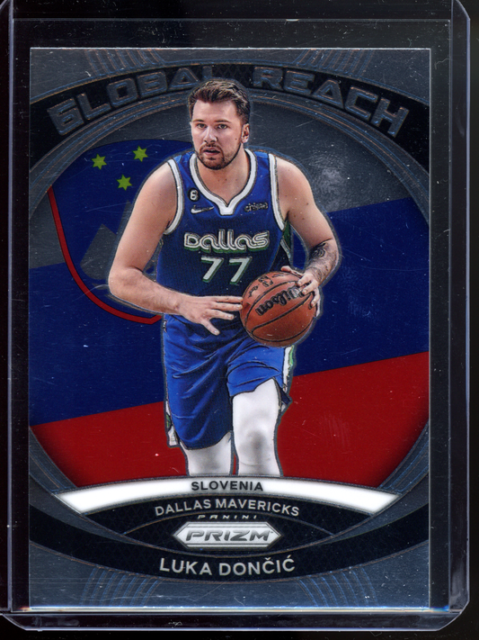 Luka Doncic Global Reach I 2023-24 Panini Prizm