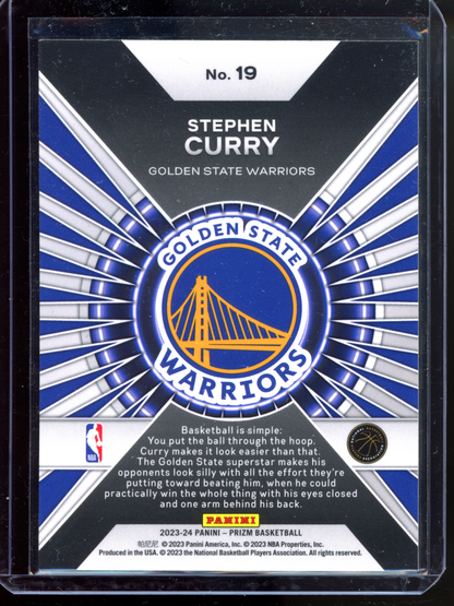 Stephen Curry Dominance I 2023-24 Panini Prizm