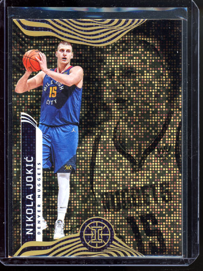 Nikola Jokic Parallel I 2021-22 Panini Illusions